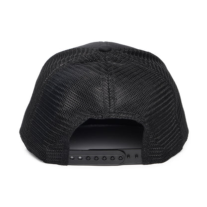 Gorra de camionero parche de logo NB de New Balance - Negro