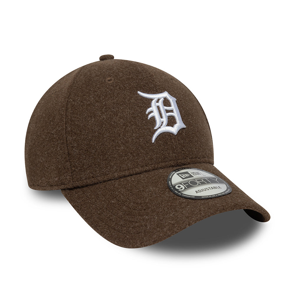 Gorra de béisbol 9FORTY MLB Melton Detroit Tigers de New Era - Marrón-Blanco