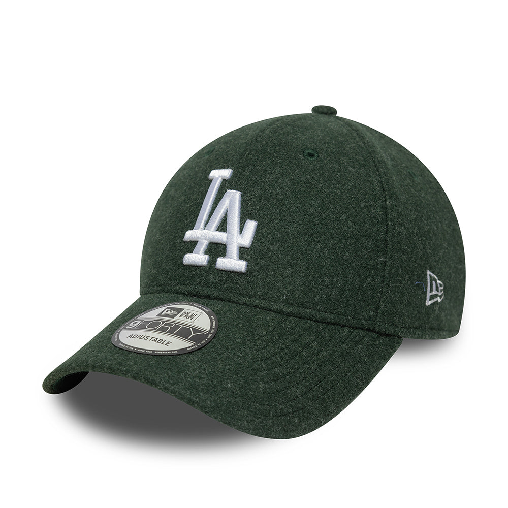 Gorra de béisbol 9FORTY MLB Melton L.A. Dodgers de New Era - Verde Oscuro-Blanco