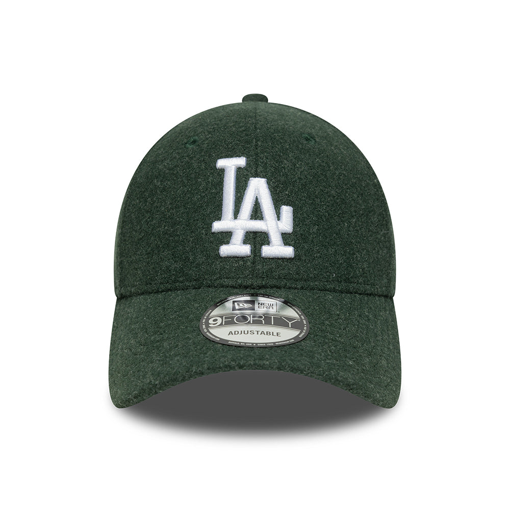 Gorra de béisbol 9FORTY MLB Melton L.A. Dodgers de New Era - Verde Oscuro-Blanco