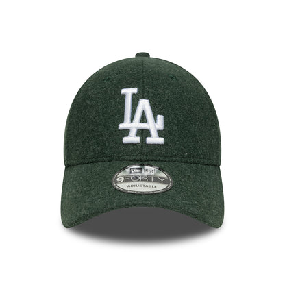 Gorra de béisbol 9FORTY MLB Melton L.A. Dodgers de New Era - Verde Oscuro-Blanco