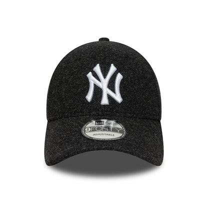 Gorra de béisbol 9FORTY MLB Melton New York Yankees de New Era - Negro-Blanco