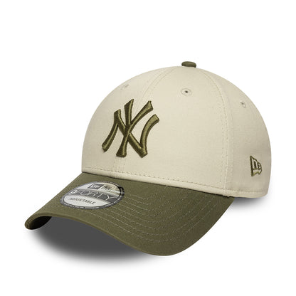 Gorra de béisbol 9FORTY MLB Side Patch New York Yankees de New Era - Piedra-Oliva