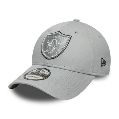 Gorra de béisbol 9FORTY NFL Team Outline Las Vegas Raiders de New Era - Gris-Grafito
