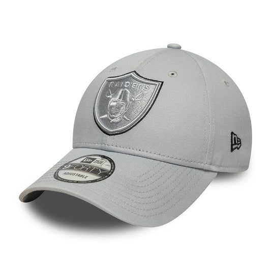 Gorra de béisbol 9FORTY NFL Team Outline Las Vegas Raiders de New Era - Gris-Grafito
