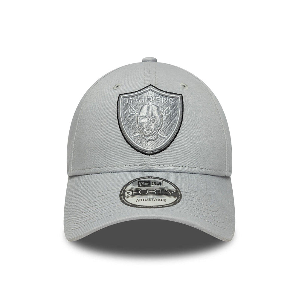 Gorra de béisbol 9FORTY NFL Team Outline Las Vegas Raiders de New Era - Gris-Grafito