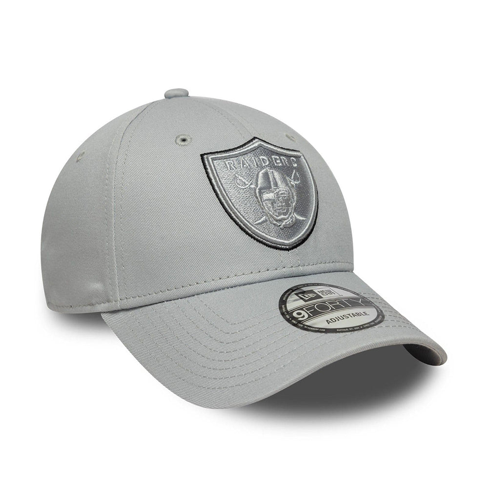 Gorra de béisbol 9FORTY NFL Team Outline Las Vegas Raiders de New Era - Gris-Grafito