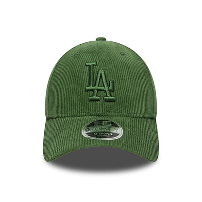 Gorra de béisbol 9FORTY MLB Cord L.A. Dodgers de New Era - Verde Musgo