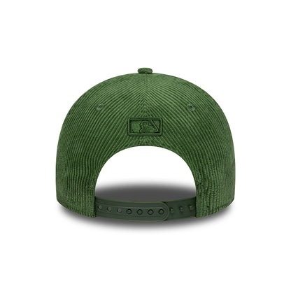 Gorra de béisbol 9FORTY MLB Cord L.A. Dodgers de New Era - Verde Musgo
