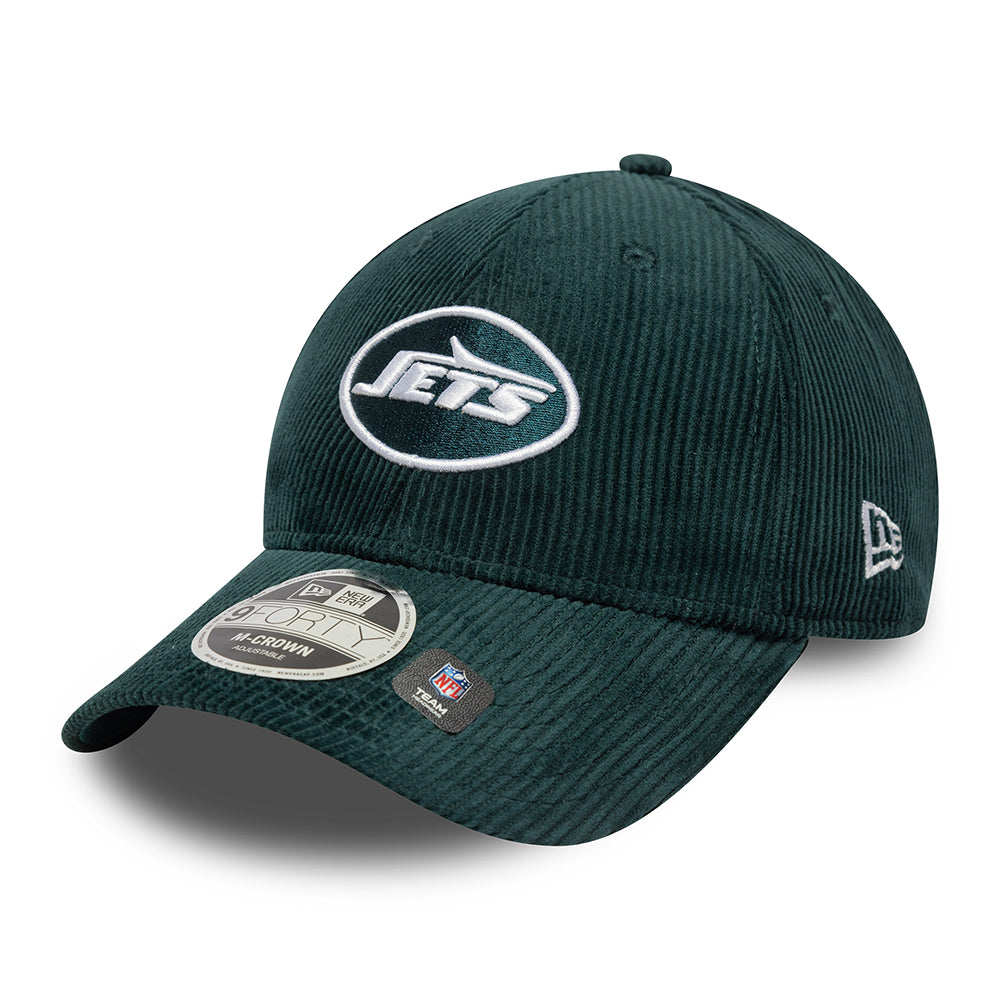 Gorra de béisbol 9FORTY NFL Cord New York Jets de New Era - Turquesa Intenso