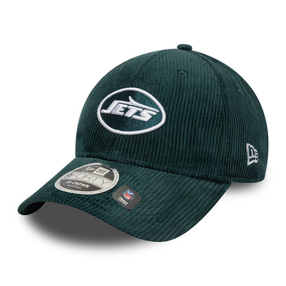 Gorra de béisbol 9FORTY NFL Cord New York Jets de New Era - Turquesa Intenso