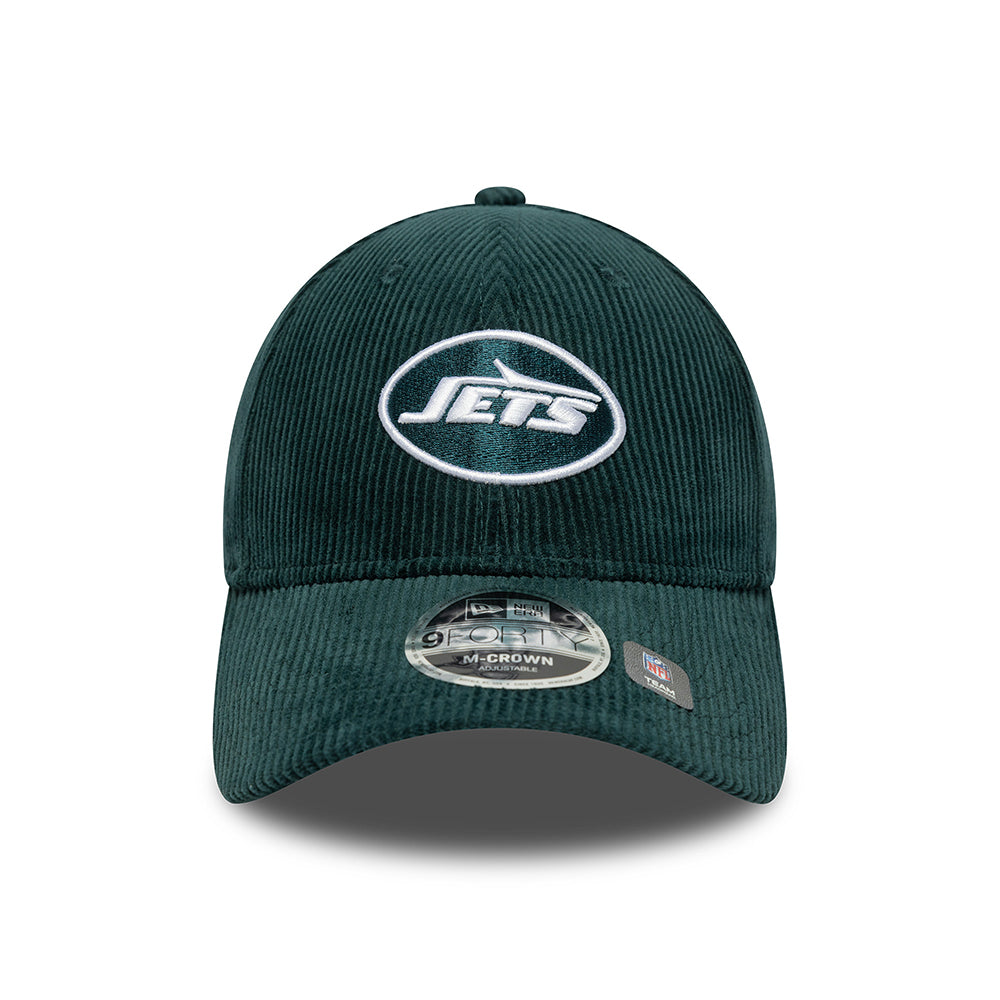 Gorra de béisbol 9FORTY NFL Cord New York Jets de New Era - Turquesa Intenso