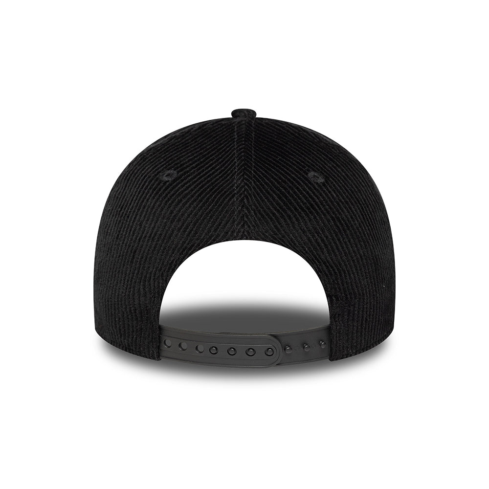 Gorra de béisbol 9FORTY NFL Cord Las Vegas Raiders de New Era - Negro