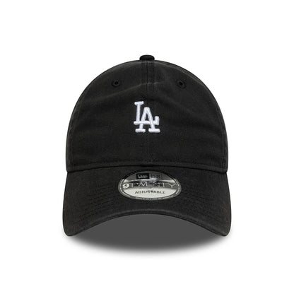 Gorra de béisbol 9TWENTY - MLB Mini Washed L.A. Dodgers de New Era - Negro-Blanco
