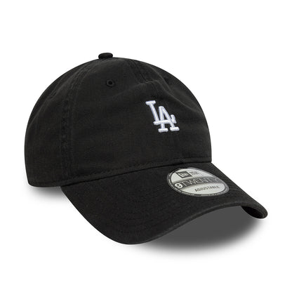 Gorra de béisbol 9TWENTY - MLB Mini Washed L.A. Dodgers de New Era - Negro-Blanco