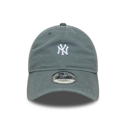 Gorra de béisbol 9TWENTY - MLB Mini Washed New York Yankees de New Era - Pizarra-Blanco