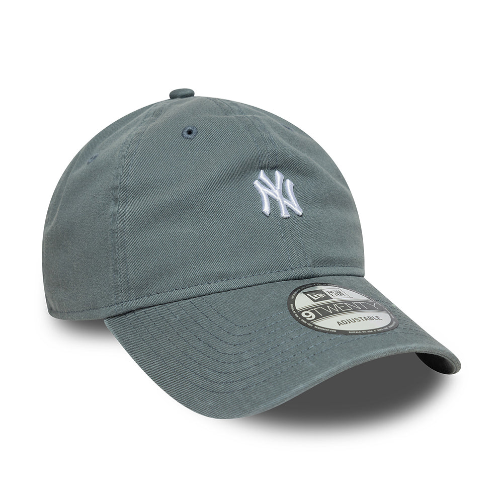 Gorra de béisbol 9TWENTY - MLB Mini Washed New York Yankees de New Era - Pizarra-Blanco