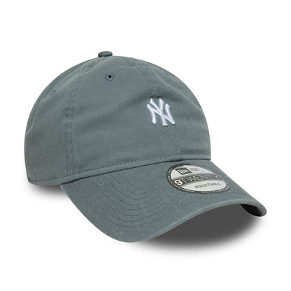 Gorra de béisbol 9TWENTY - MLB Mini Washed New York Yankees de New Era - Pizarra-Blanco