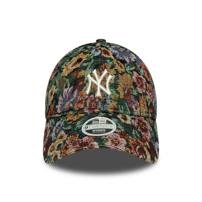Gorra de béisbol mujeres 9TWENTY MLB Floral Jacquard New York Yankees de New Era - Multicolor