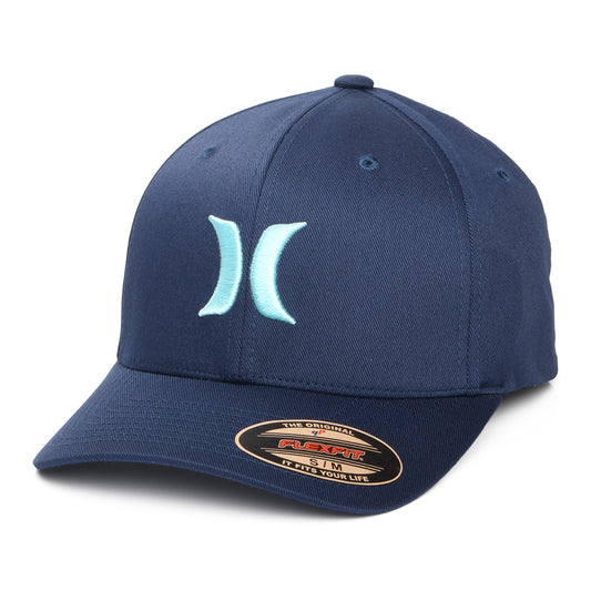 Gorra de béisbol One & Only Flexfit de Hurley - Azul Marino-Aguamarina