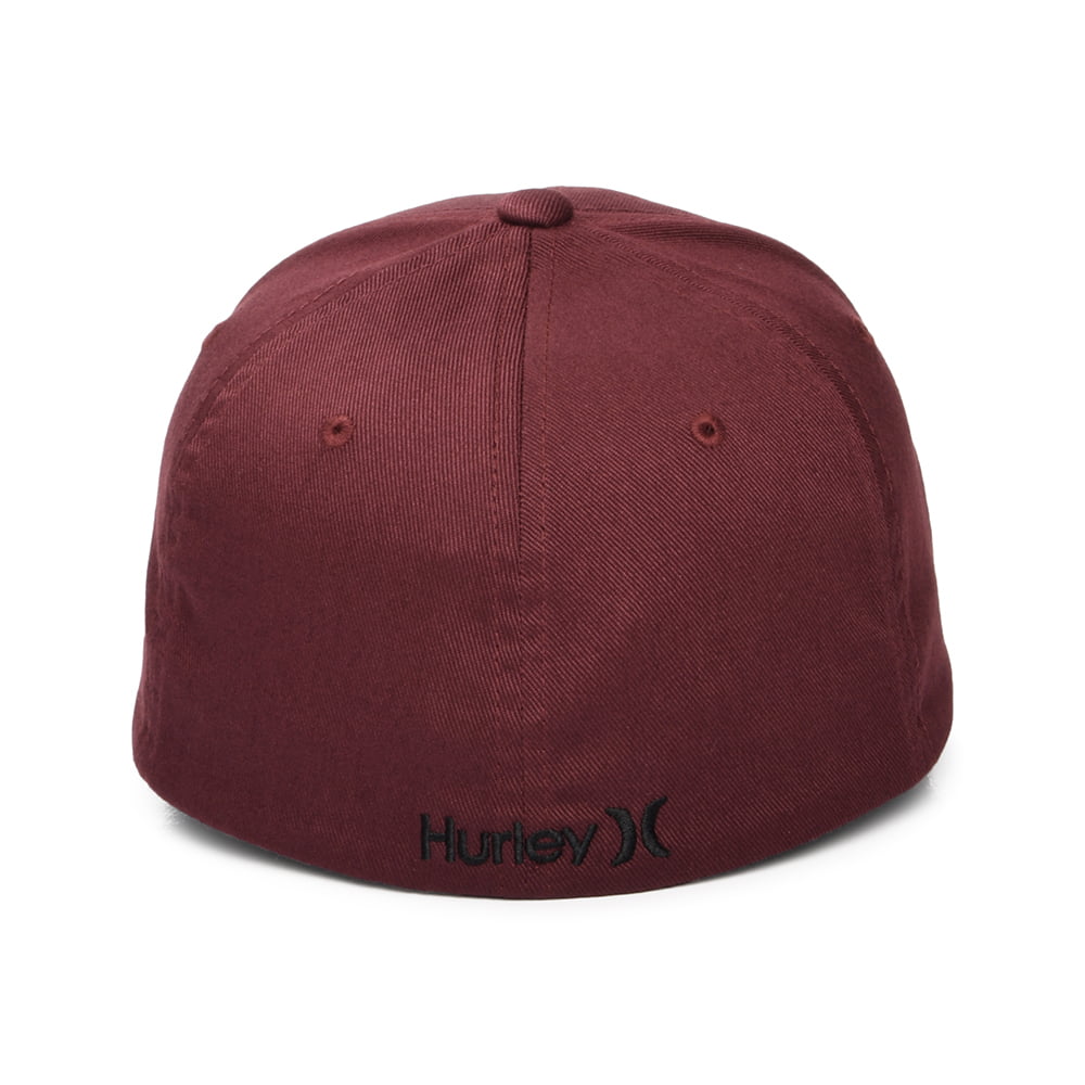 Gorra de béisbol One & Only Flexfit de Hurley - Rojo Intenso