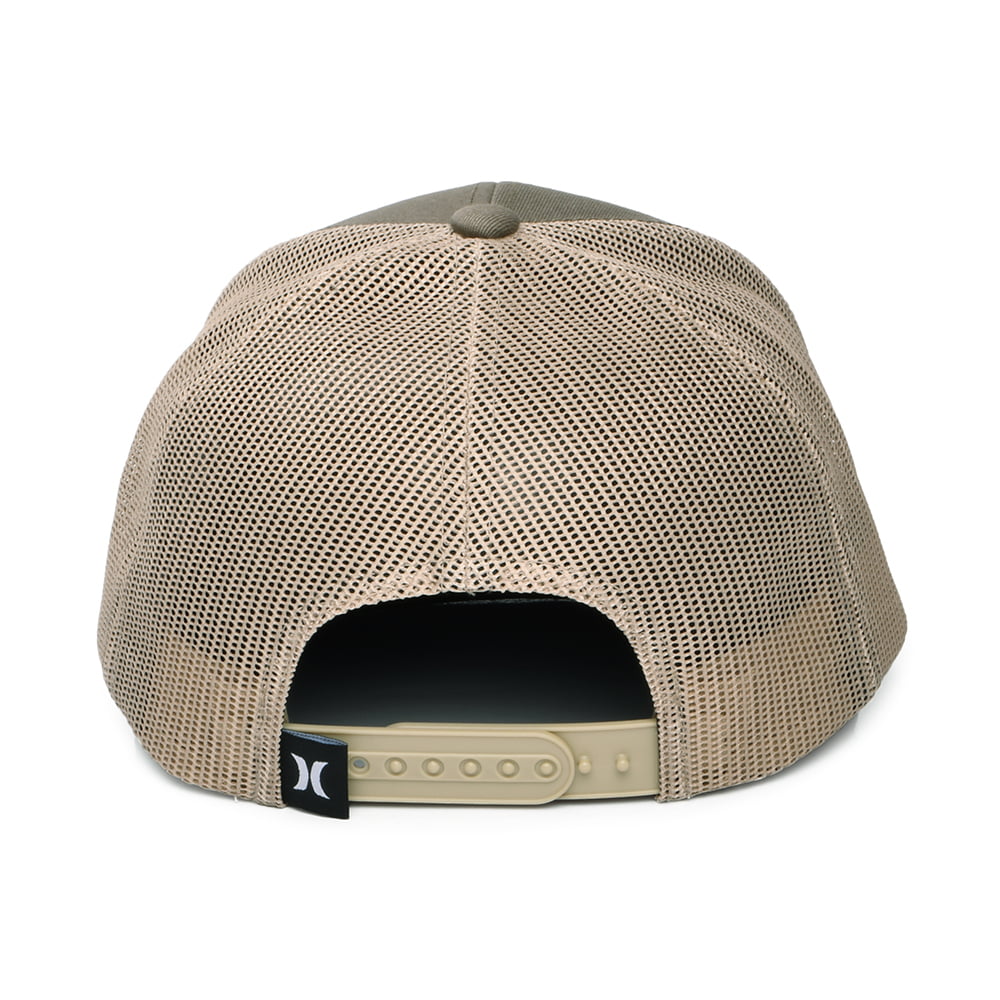 Gorra de camionero Seacliff de Hurley - Oliva-Piedra