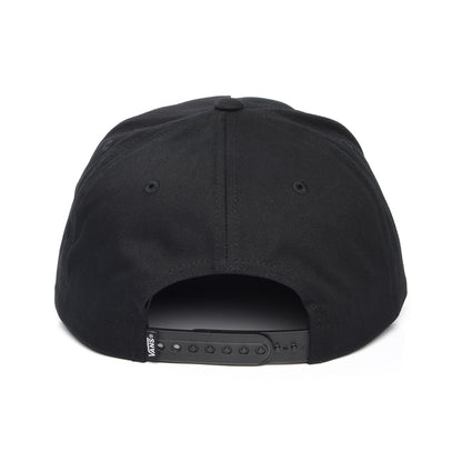 Gorra Snapback Drop V Logo visera curvada de Vans - Negro-Blanco