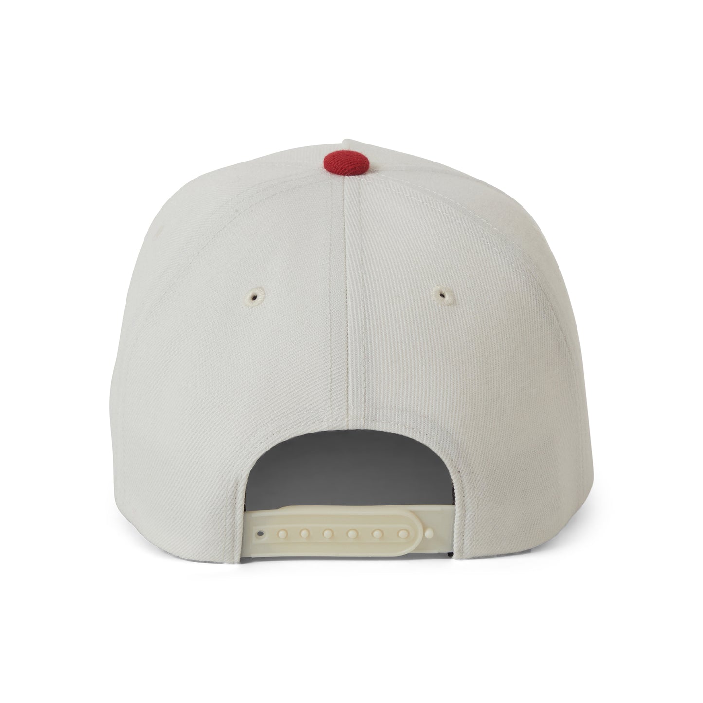 Gorra Snapback Crest C NetPlus MP de Brixton - Blanco Roto-Rojo