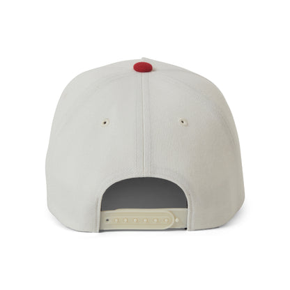 Gorra Snapback Crest C NetPlus MP de Brixton - Blanco Roto-Rojo