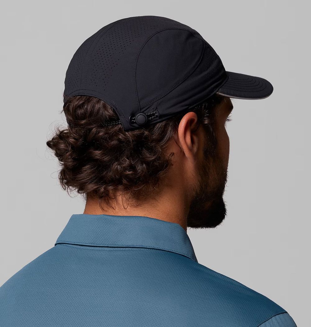 Gorra 5 paneles Speed Trail Running de Columbia - Negro