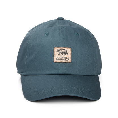 Gorra de béisbol Woven Bear Provisions de Columbia - Verde Azulado