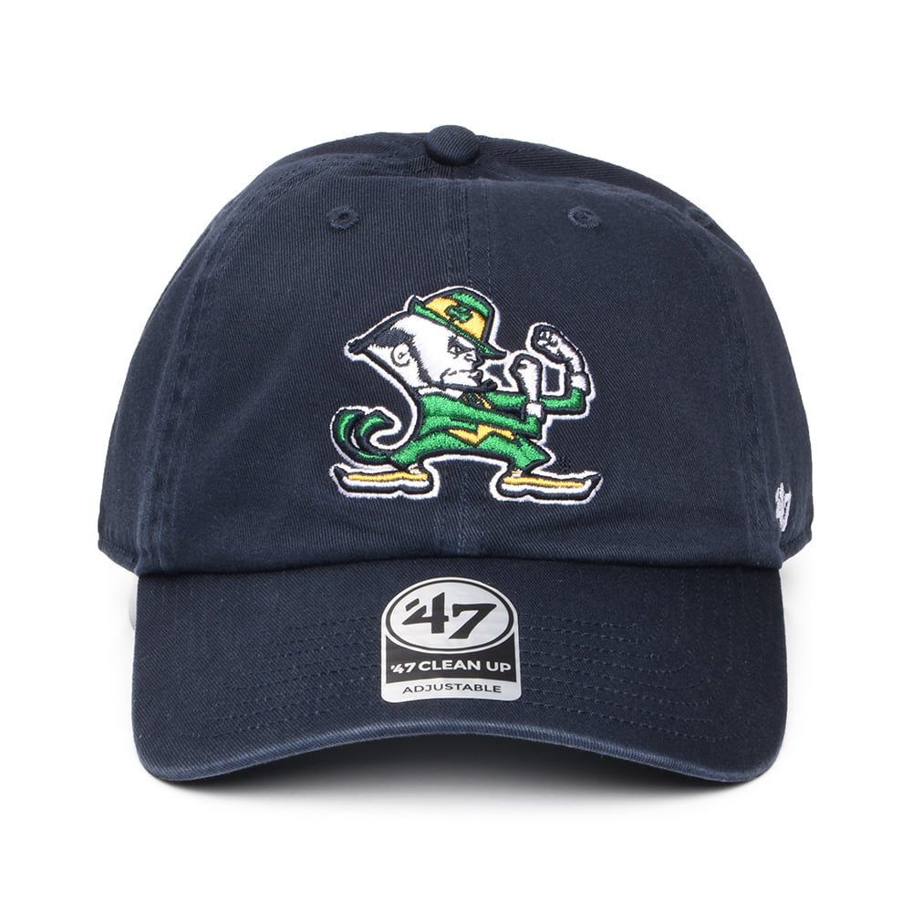 Gorra de béisbol NCAA Clean Up Notre Dame de 47 Brand - Azul Marino
