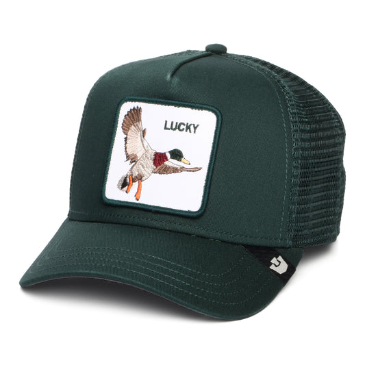 Gorra de camionero Lucky Duck de Goorin - Bosque