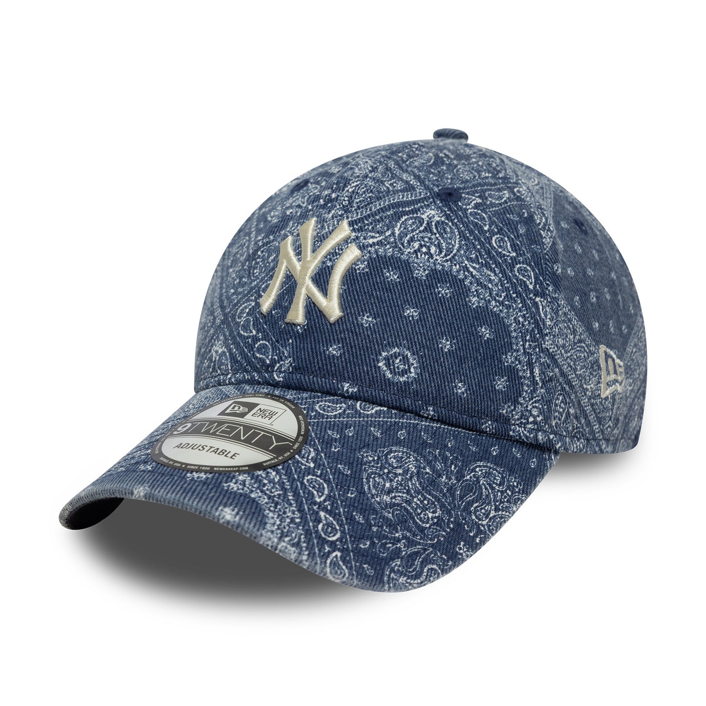 Gorra de béisbol 9TWENTY - MLB Washed Paisley New York Yankees de New Era - Vaquero