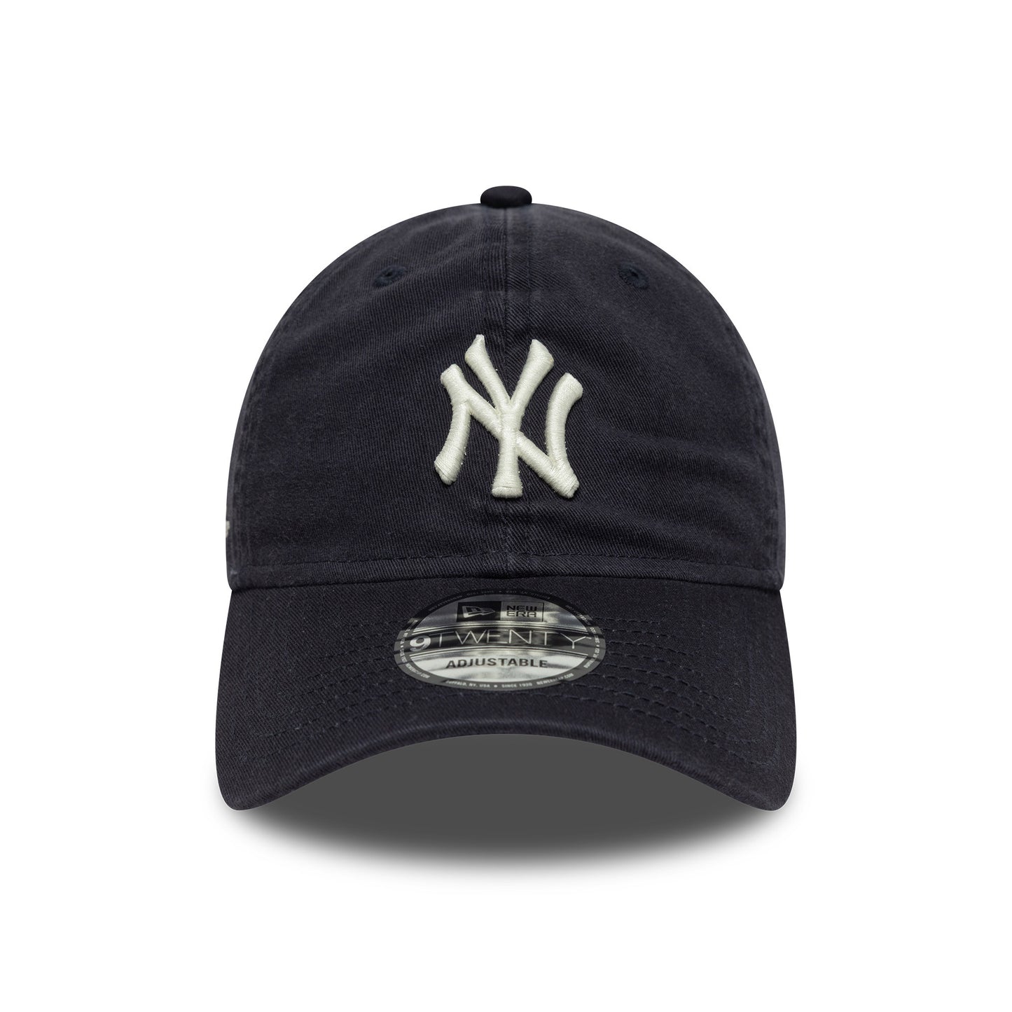 Gorra de béisbol 9TWENTY MLB Washed Script NY Yankees de New Era - Azul Marino-Blanco