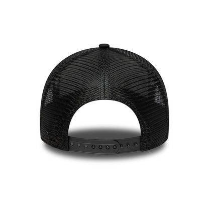 Gorra de camionero A-Frame MLB Outline L.A. Dodgers de New Era - Negro-Ocre