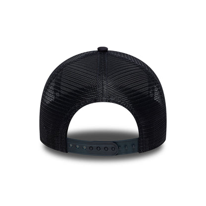 Gorra de camionero A-Frame MLB Outline New York Yankees de New Era - Azul Marino-Azul Claro