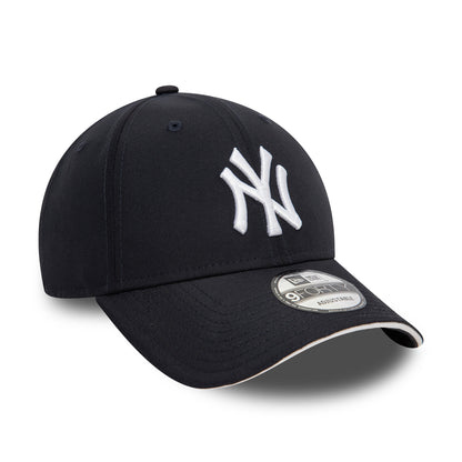 Gorra de béisbol 9FORTY MLB Microfibre NY Yankees de New Era - Azul Marino-Blanco