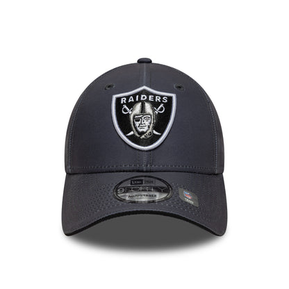 Gorra de béisbol 9FORTY - NFL Microfibre Las Vegas Raiders de New Era - Antracita-Negro