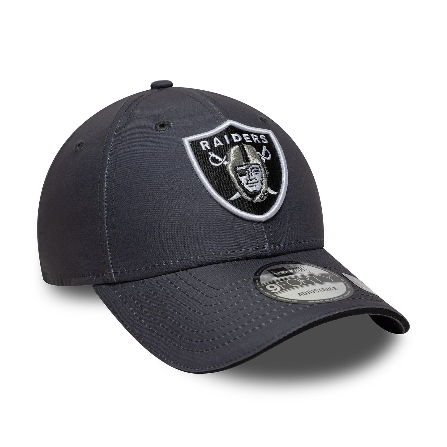 Gorra de béisbol 9FORTY - NFL Microfibre Las Vegas Raiders de New Era - Antracita-Negro