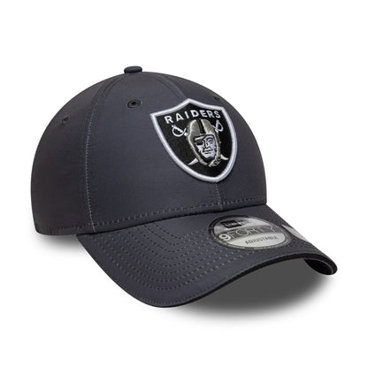 Gorra de béisbol 9FORTY - NFL Microfibre Las Vegas Raiders de New Era - Antracita-Negro