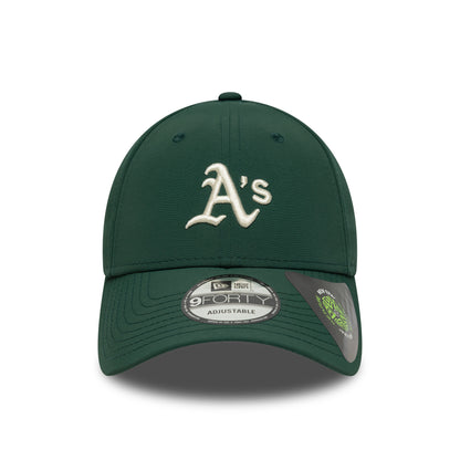 Gorra de béisbol 9FORTY - MLB Recycled Midi Athletics de New Era - Verde Oscuro-Crema