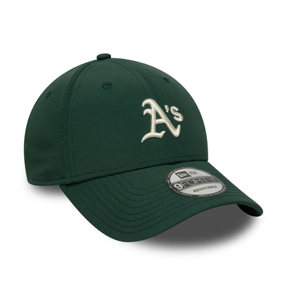 Gorra de béisbol 9FORTY - MLB Recycled Midi Athletics de New Era - Verde Oscuro-Crema