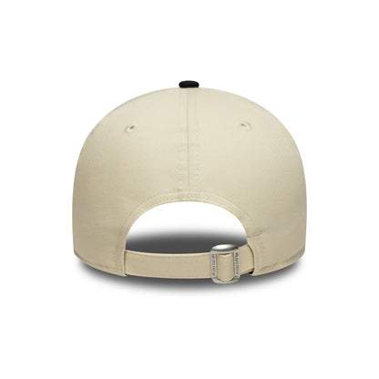 Gorra de béisbol 9FORTY - MLB Colourblock L.A. Dodgers de New Era - Crema-Negro