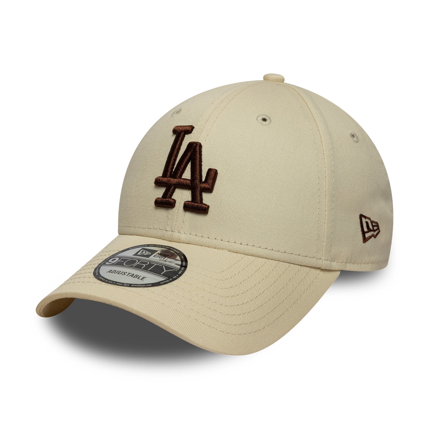 Gorra de béisbol 9FORTY MLB League Essential L.A. Dodgers de New Era - Crema-Chocolate