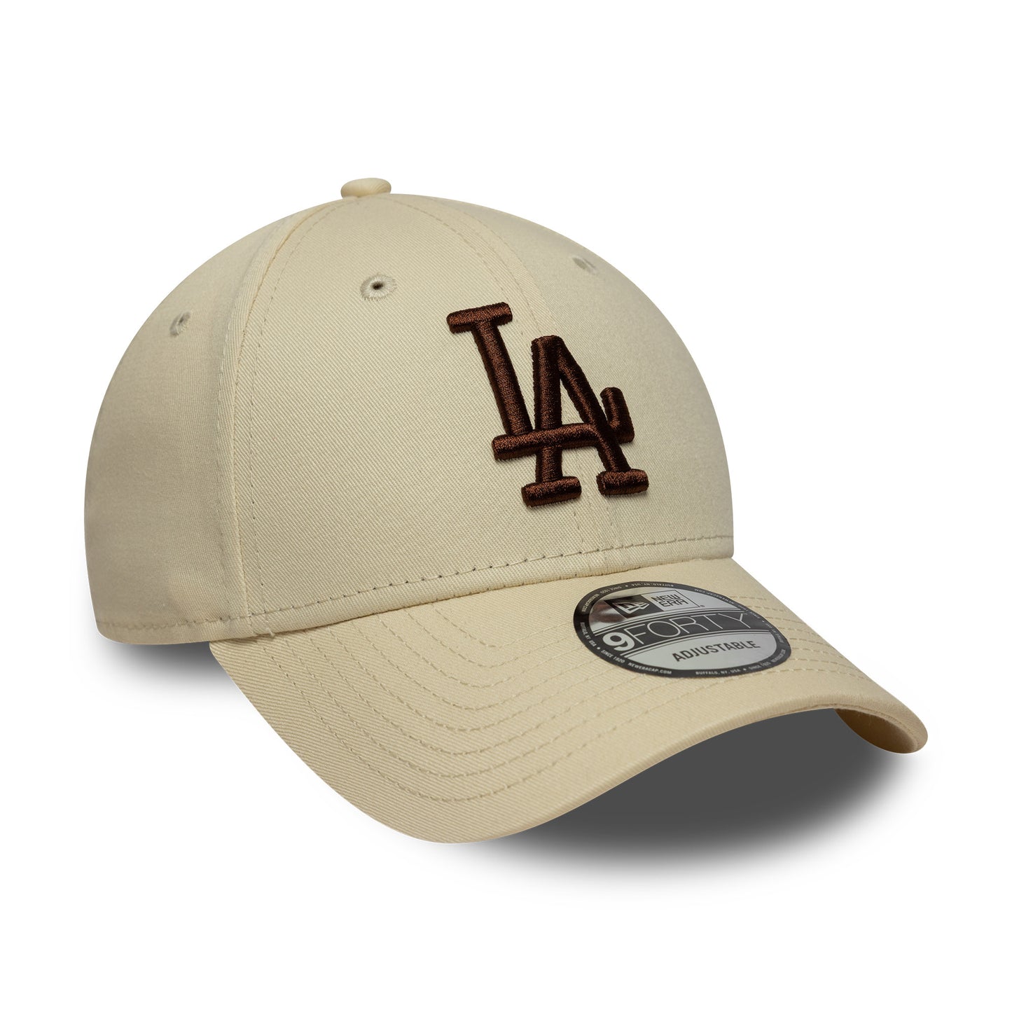 Gorra de béisbol 9FORTY MLB League Essential L.A. Dodgers de New Era - Crema-Chocolate