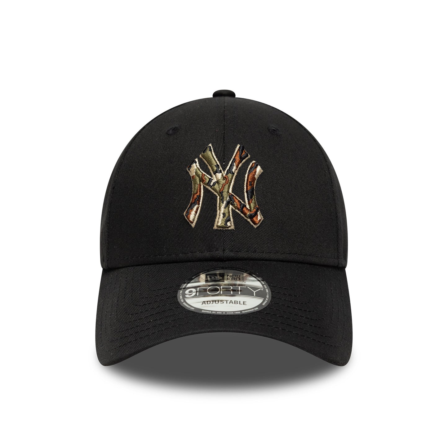 Gorra de béisbol 9FORTY MLB Camo Infill New York Yankees de New Era - Negro
