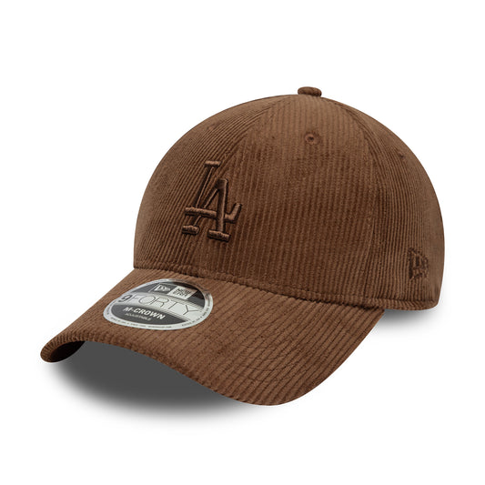 Gorra de béisbol 9FORTY MLB Cord L.A. Dodgers de New Era - Chocolate