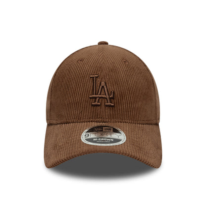 Gorra de béisbol 9FORTY MLB Cord L.A. Dodgers de New Era - Chocolate