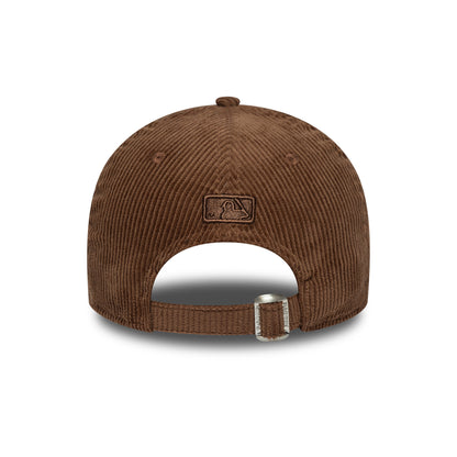 Gorra de béisbol 9FORTY MLB Cord L.A. Dodgers de New Era - Chocolate